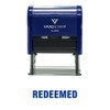 Redeemed Self Inking Rubber Stamp (Blue Ink) - Medium