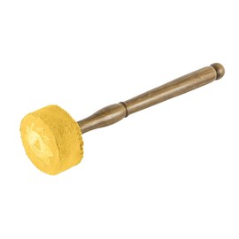 Laroal Tibetan Singing Bowl Striker Mallet Hand Made Hard Wood Felted Mallet Stick