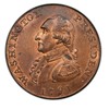 High Quality Replica Historic Coin USA 1791 Washington President Large