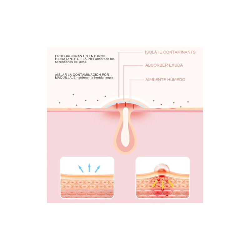 Compeed® - Parches hidrocoloides discretos para espinillas | Limpia, simula