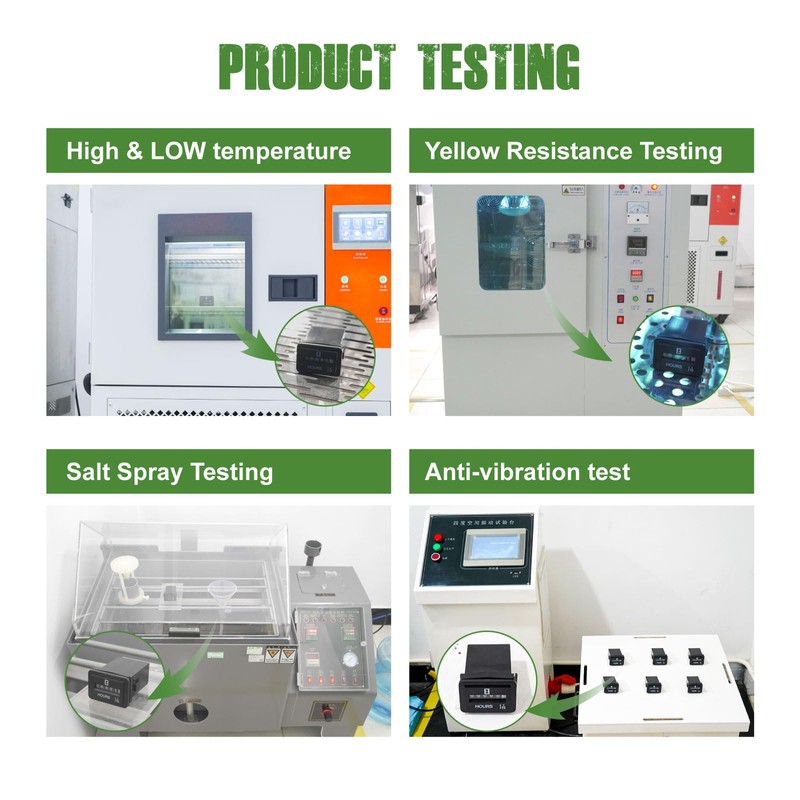DC 6V-80V Mechanical Hour Meter - YOOREAL Hour Meter No