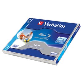 Verbatim 43712 BD-R, 6fach, 25GB, bedruckbar