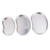 LABRIMP 3Pcs Stainless Steel Medical Kidney Shaped Laboratory Equipment for