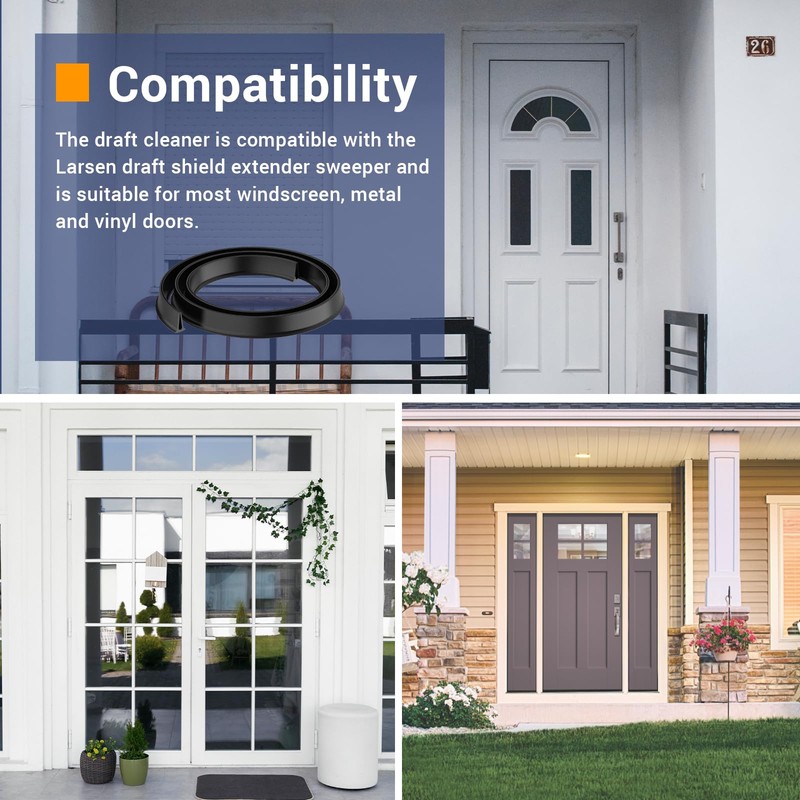Storm Door Sweep Replacement for Larson & Pella Storm Door