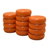 26 Red and Orange Crokinole Discs - Full Set (Small