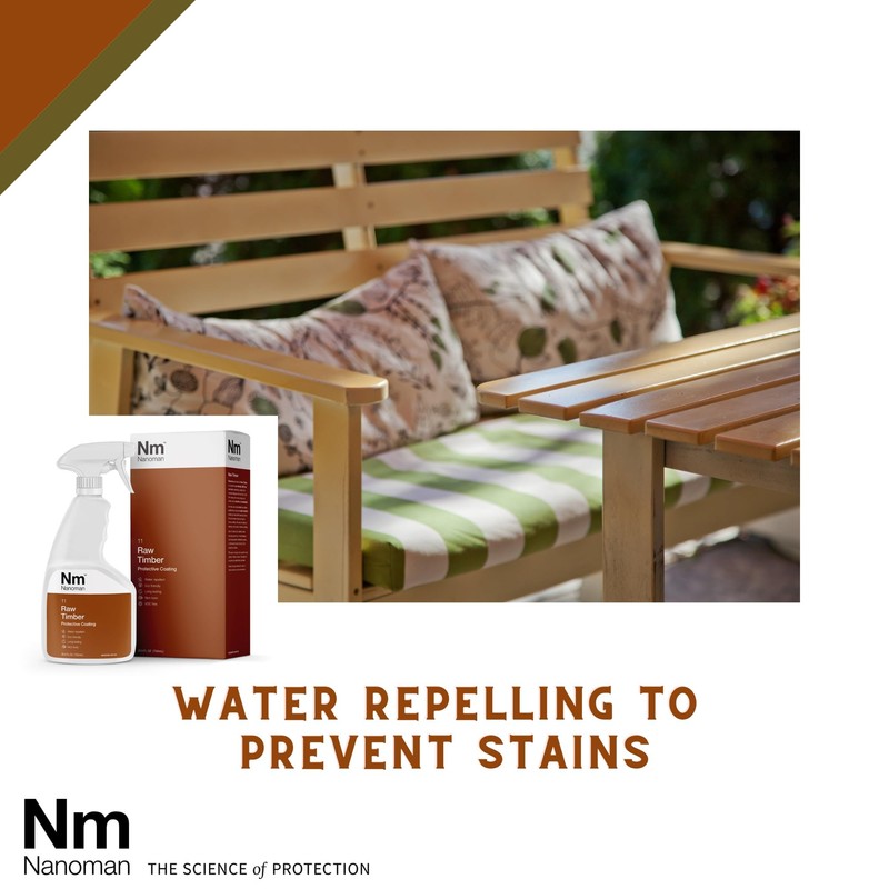 NANOMAN Timber Wood Water Liquids and Stain Penetrating Sealer 750mL