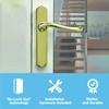 Wright Products VCA112PB Castellan Surface Lever Mount Latch with Deadbolt