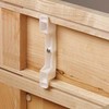 False Front Cabinet Clips 4-1/2" - Fake Drawer Clips/False Drawer