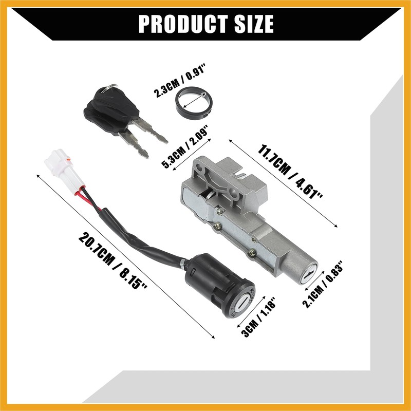 Partuto Front/Electric Dirt Bike Key Set for Sur Ron x