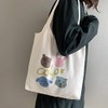 Cute Canvas Bag, Tote Bag, Large Capacity, Shoulder Bag, Bag