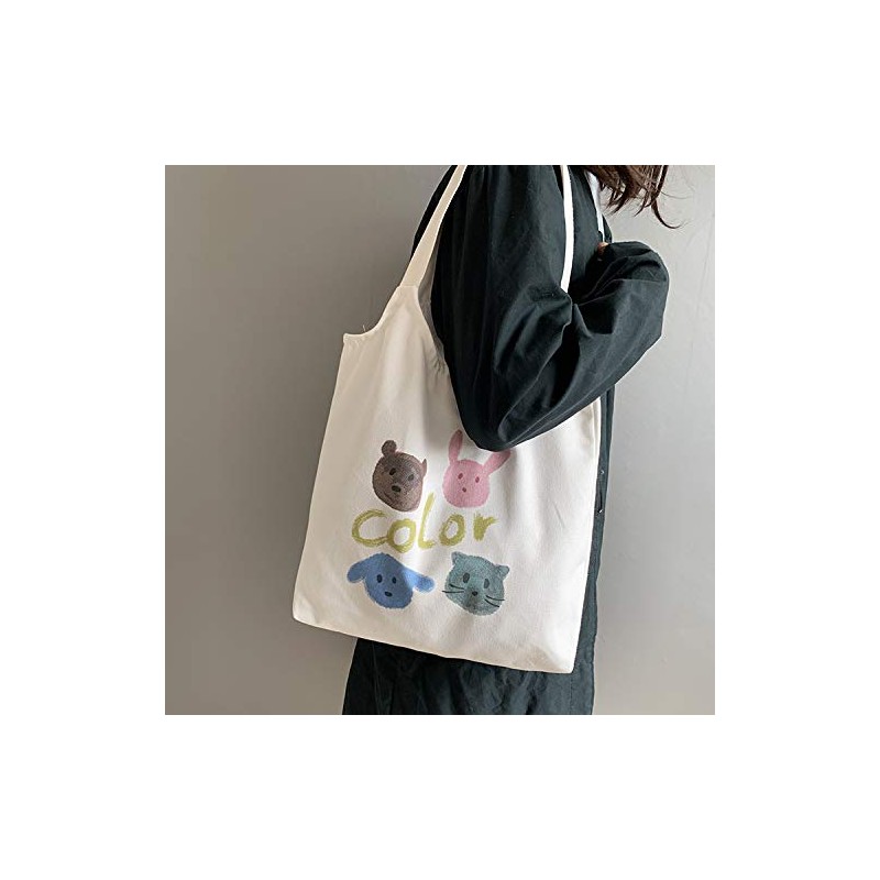 Cute Canvas Bag, Tote Bag, Large Capacity, Shoulder Bag, Bag