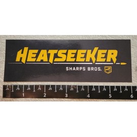 Sharps Bros Heatseeker Rifle Vinyl Decal Sticker Shot Show