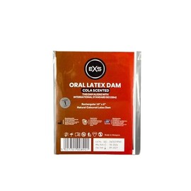 EXS | Scented Oral Dams | Cola | Enhance Your Safety & Pleasure | Dental Dams | Flavoured | 20 Pack