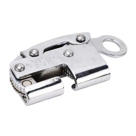 Climbing Self Locking Rope Grab, Alloy Steel Climbing Anti Fall Rope Grab with Strong Bearing, Climbing Ascender for Rock Climbing Fire Rescuing Industrial Equipment