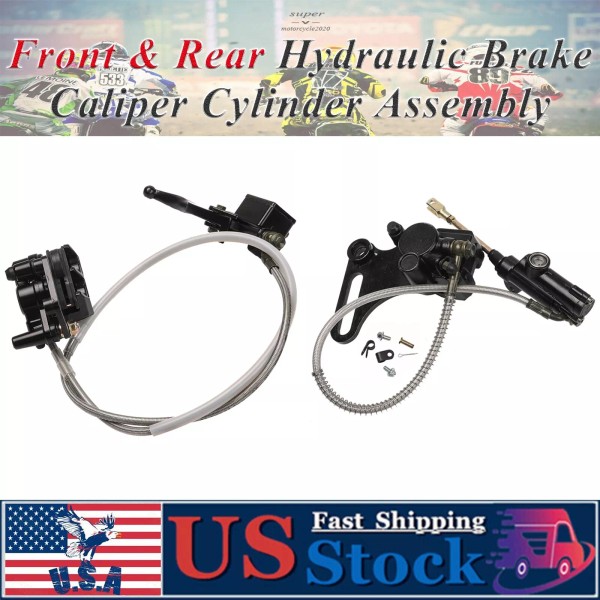 Unbranded Front Rear Hydraulic Brake Caliper Cylinder For Dirt Pit