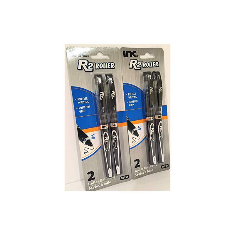 Inc. R-2 Roller Ball Pens (4 Count)