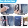 Car Windshield Rubber Seal, 13Ft Windshield Decorative Strip, Car Rain