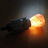 Himalayan Glow Himalayan Salt Light Bulb, Warm Amber Glow, Dimmable