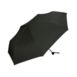 Wpc. RWS-UXW2406-002 Folding Umbrella, 68 EC, Black, Rain Umbrella, Rain Umbrella, Rain Umbrella, Rain or Shine, Ribs, 26.8 inches (68 cm), Large, Men's, Unisex, Simple, Plain, Extra Large, Windproof,