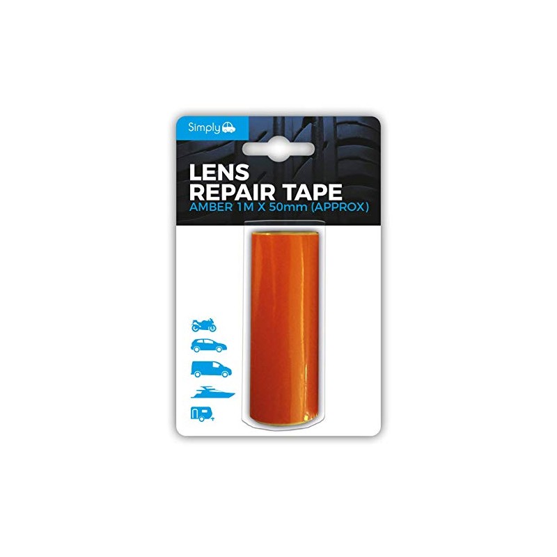 Simply 2251 Lens Repair Tape, Amber