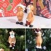 2 Pcs Rude Christmas Tree Decorations, Funny Pendant For Decorating