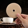 120pcs Round Coffee Filters, 3.75 Inch Coffee Filters Paper Unbleached