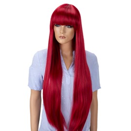 PRETTYSHOP Wig Straight Long Hair Heat Resistant Synthetic Fibre Natural