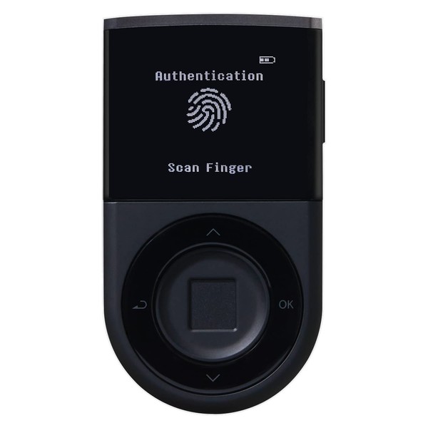 D'CENT Hardware Wallet – Biometric Cold Wallet for Crypto with