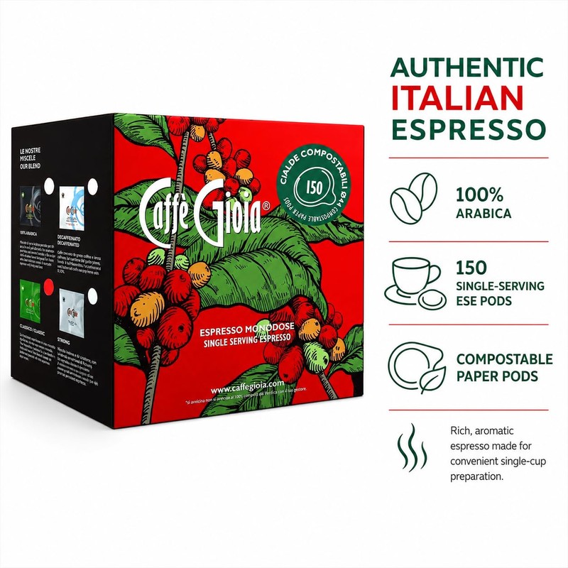 Caffe Gioia - Box of 150 Pods