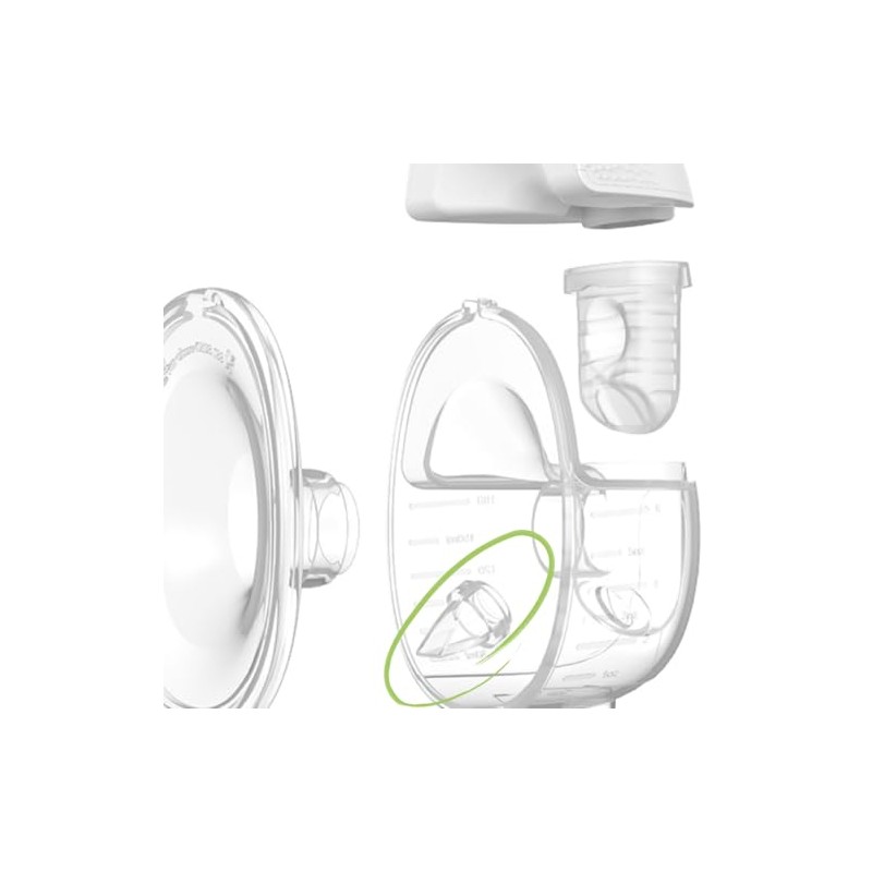 Ardo Melia Lip Valves, 2-Pack, Replacement Duckbill Valves for Ardo