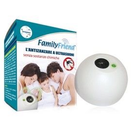 TECNIMED - FamilyFriend - Ultrasonic Anti-Mosquito Device - Spreading Ultrasound imperceptible to the human ear - No Chemicals - Made in Italy