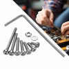 820 Piece M2 Hex Socket Screw Set, 304 Stainless Steel