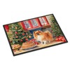 Caroline's Treasures DAC3866JMAT Pomeranian Christmas Cookies Doormat Front Door Mat