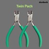 dunbeck Mini Wire Cutters – Pack of 2 Precision Side