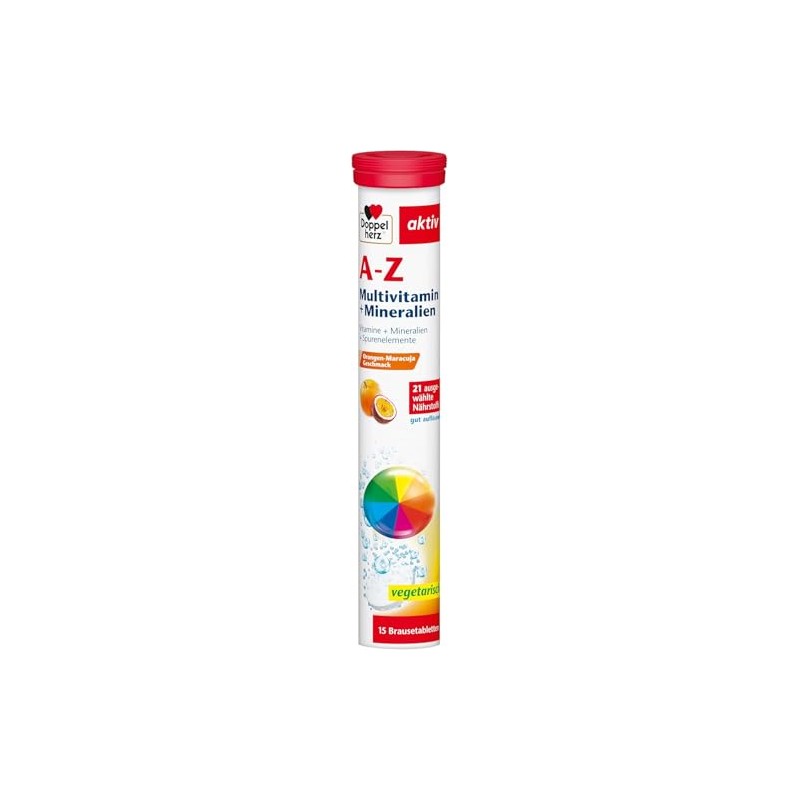 Doppelherz A-Z Multivitamin + Minerals - 21 Selected Nutrients to