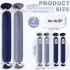 Maiteenly 2 Pairs Boot Shaper Stands with 8 Labels Cotton