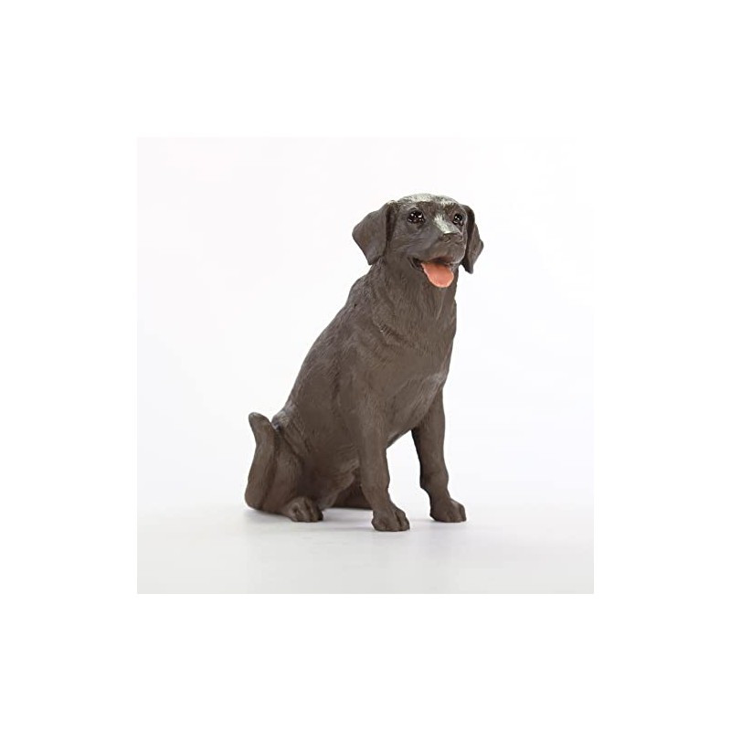 Chocolate Lab Figurine