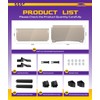 Upgrade Golf Cart Windshield for YAMAHA G29/Drive 2007-2016 Gas/Electric Models,