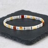 KELITCH Tila Miyuki Beads Bracelets Colorful Strand Stretch Bracelets Mixed
