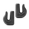 6Pack 3/8'' Weld-On Forged Clevis Grab Chain Hooks, Heavy Duty