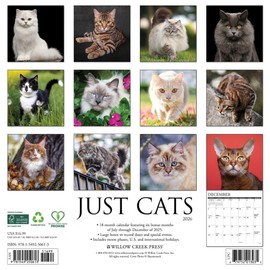 Cats 2026 12" x 12" Wall Calendar