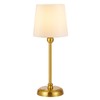 Small Cordless Table Lamp Touch Control, 6000mAh Battery Powered, Low