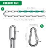 SELEWARE 2 Pcs 85" Heavy Duty Swing Chains, 1000LB Capacity