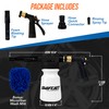 SwiftJet Car Wash Foam Gun + Microfiber Wash Mitt -