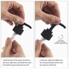 GOYISEE Shampoo and Conditioner Dispenser for Shower Wall 3 Chamber,Refillable
