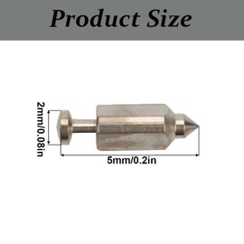 SagaSave 4 Pcs 398188 Carburetor Float Valve Needle Seat Kit Replacement Compatible with Paragon 394681, 299096, 83400 Lawn Mower Engines