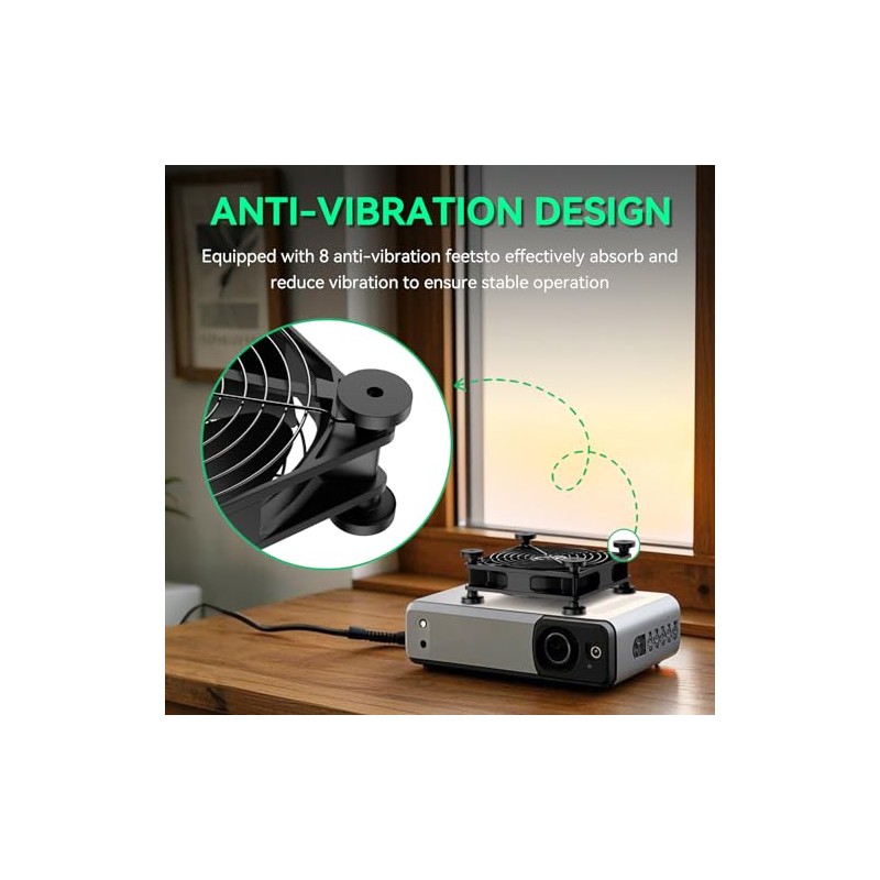 ventilador USB para computadora de 120 mm, ventilador USB con