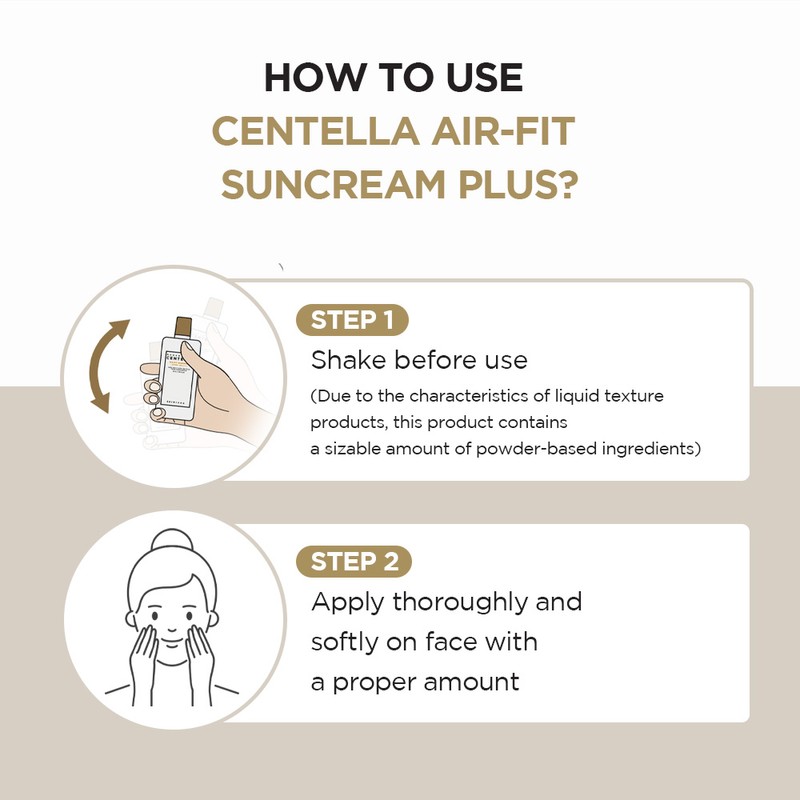 SKIN1004 [SKIN1004]Madagascar Centella Air-Fit Suncream Plus 50ml