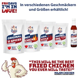 Major-Chicken - Best Grillled Chicken Spice Bread / Chicken Marinade 140 g - For Golden Brown, Crispy and Great Spiced Whole Chicken Like From the Chicken Trolley without Frying