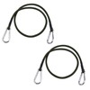 DFsucces Elastic Band with Hooks, Carabiner, Cargo Secure, Bungee Cord,